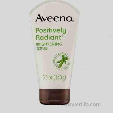 Aveeno Positively Radiant Skin Brightening Exfoliating Daily Facial Scrub