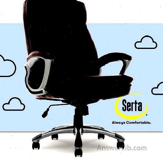 The best leather office chair: Serta Big & Tall Executive Office Chair