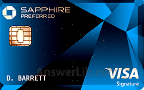 chase sapphire preferred card