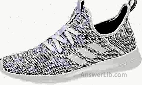 adidas W Cloudfoam Pure White Running Shoes