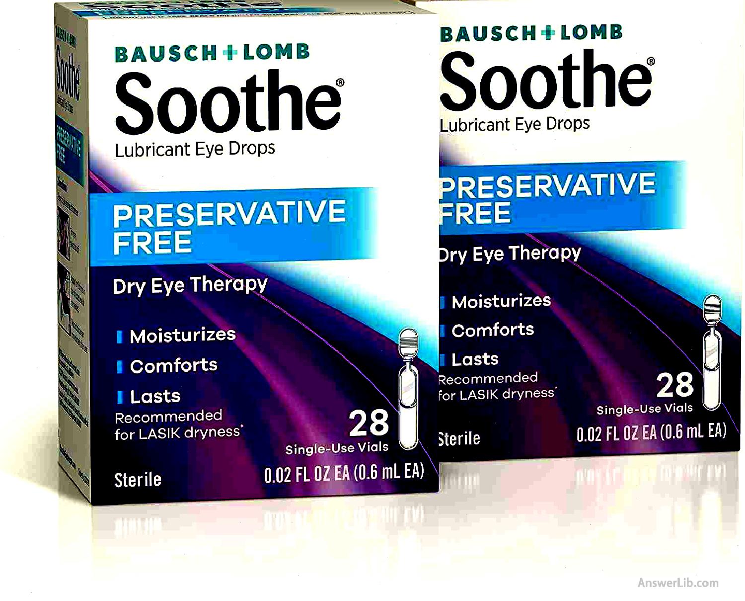 Bausch + LOMB eye drops