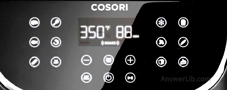 Cosori air purifier-shaking reminder function