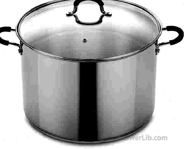 The best large-capacity soup pot: COOK N HOME 00335 Stainless Steel Saucepot with Lid \\\\\\\\\\\\\\\\\\\\\\\\\\\\\\\\\\\\\\\\\\\\\\\\ n