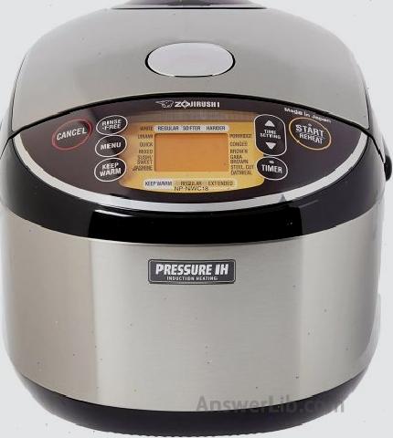 IH rice cooker: Zojirushi Pressure INDuction Heating Rice Cooker