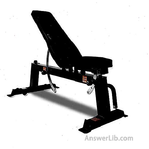 CAP Barbell Deluxe Utility Weight Bench Gray (FM CS804DX GY)