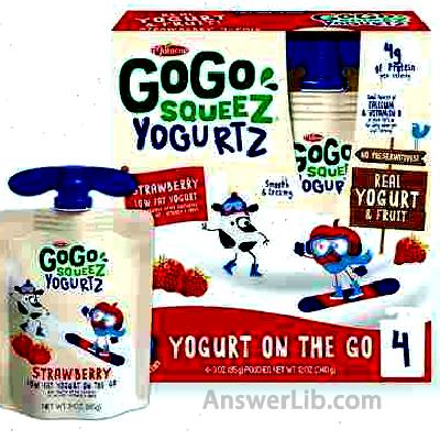 GoGo squeeZ yogurtZ Strawberry