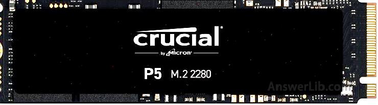 Best Security Performance M.2 PCIE NVME Solid State Disk: Crucial P5 SSD