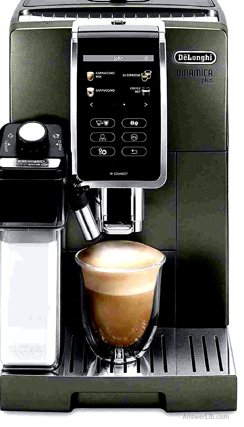 The most personalized Delong coffee machine: De’longhi Ecam37095Ti Dinamica Plus Fully Automatic Espresso Machine