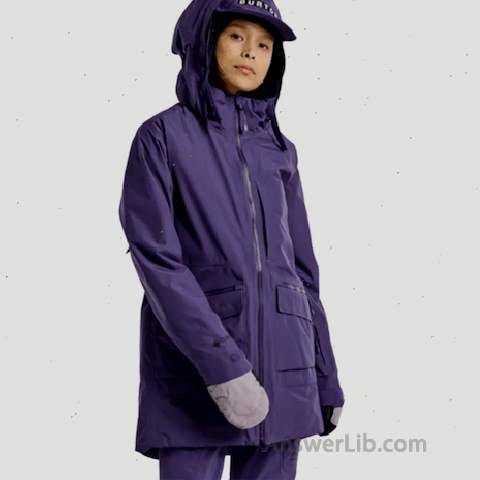 BURTON TREELINE GORE Tex Jacket purple