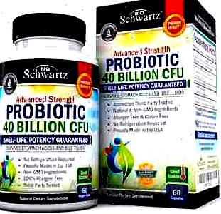 Probiotic 40 Billion CFU - Probiotics for Women & Men