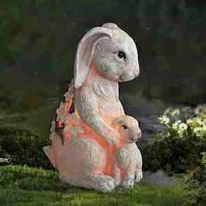 Garden Statue Bunny Decor