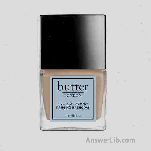 butter LONDON Nail Foundation Priming Base Coat Prevents nail stains Supports healthy nail growth Horsetail Extract Cruelty Free Gluten Free