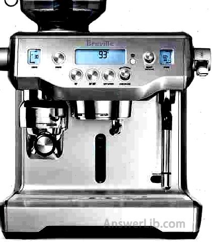 Best Sense Coffee Machine: Breville Bes980xl Oracle Espresso Machine, Brushed Stainless Steel