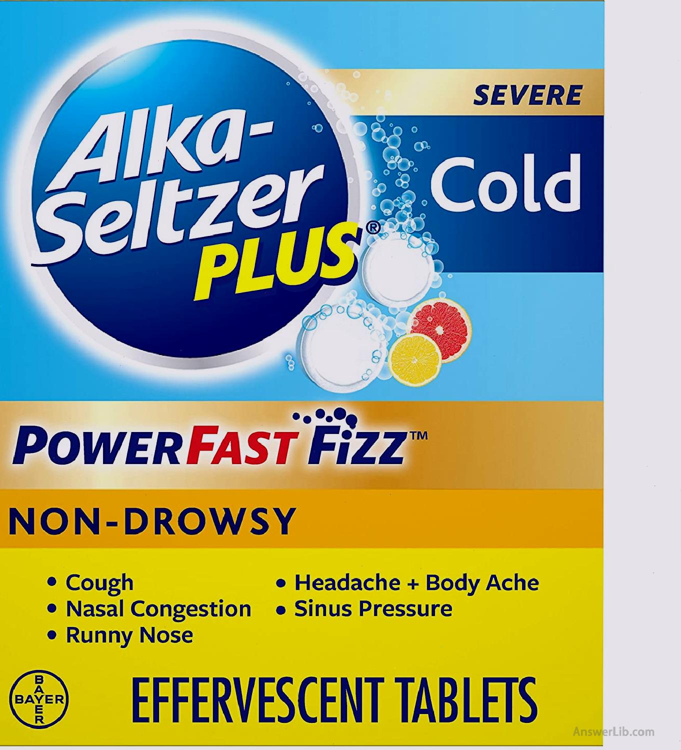 Alak-SELTZER PLUS Cold Medicine