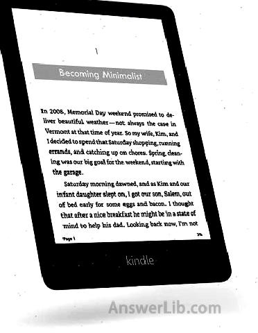 The best-selling e-book reader: Kindle Paperwhite Signature