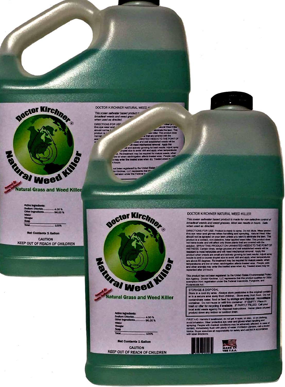 Best stone environment organic herbicide: DR Kirchner natural herbicide