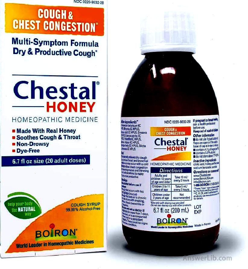 Chestal Honey anti-cough syrup