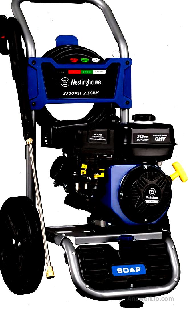 最强性能家用燃油High-pressure water gun：Westinghouse Outdoor Power Equipment WPX2700 Gas Powered Pressure Washer