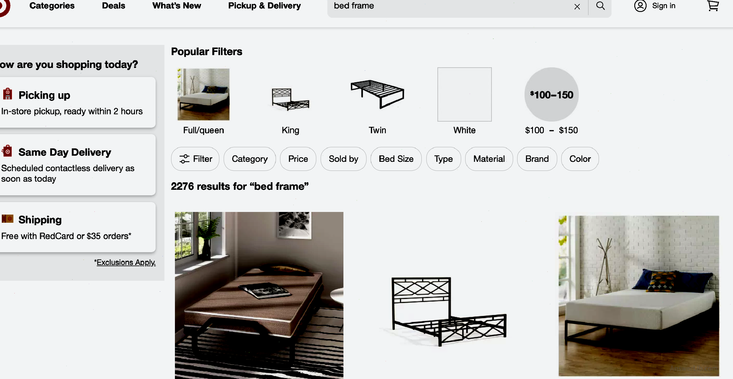 从 Target 购买bedstead