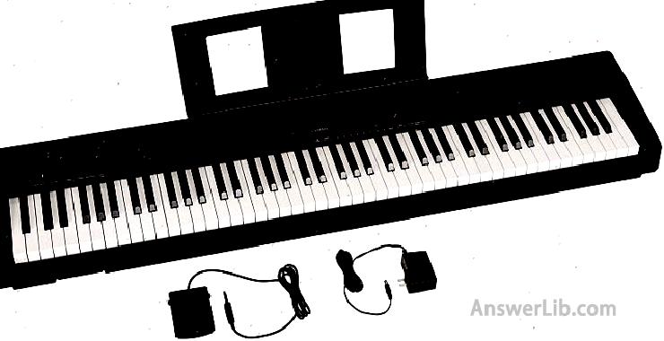 The lightest electric piano: YAMAA P71 88-Key Weight Action Digital Piano