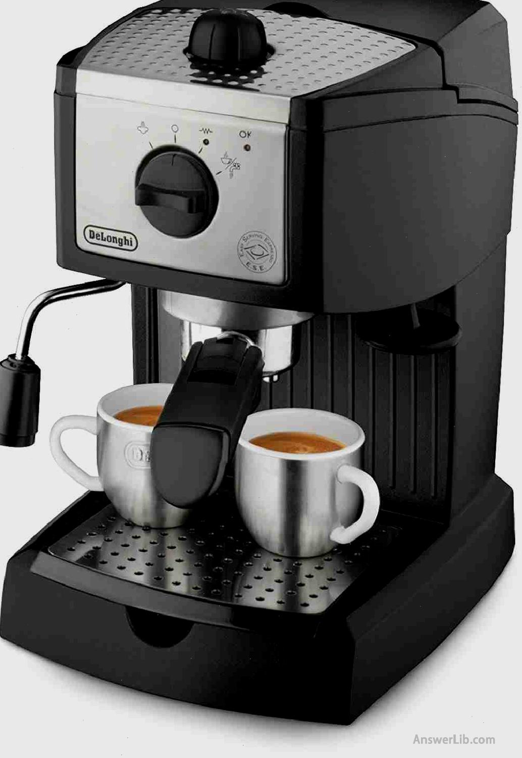 Best Filter Coffee Machine: Delonghi EC155 15 BAR ESPRESSO and CAPPUCCINO MACHINE