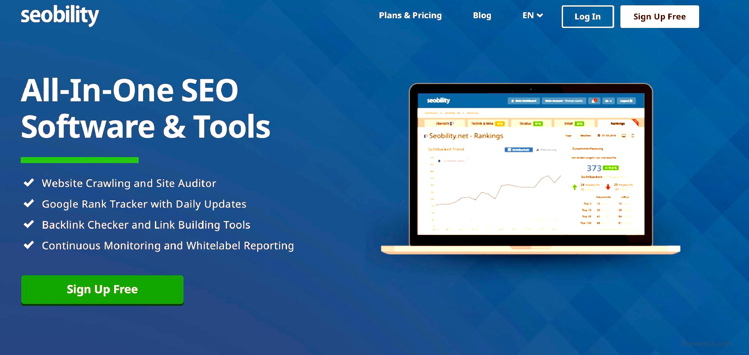 SEO Tools -SEOBILITY