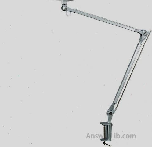 Uniform light eye protection: Phive CL-1 LED Architect desk lamp