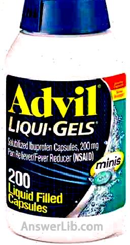 Advil Liqui-Gels minis Pain Reliever and Fever Reducer