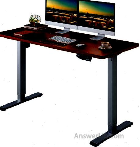 The most popular lifting table: Flexispot Height Adjustable Desk-Brown