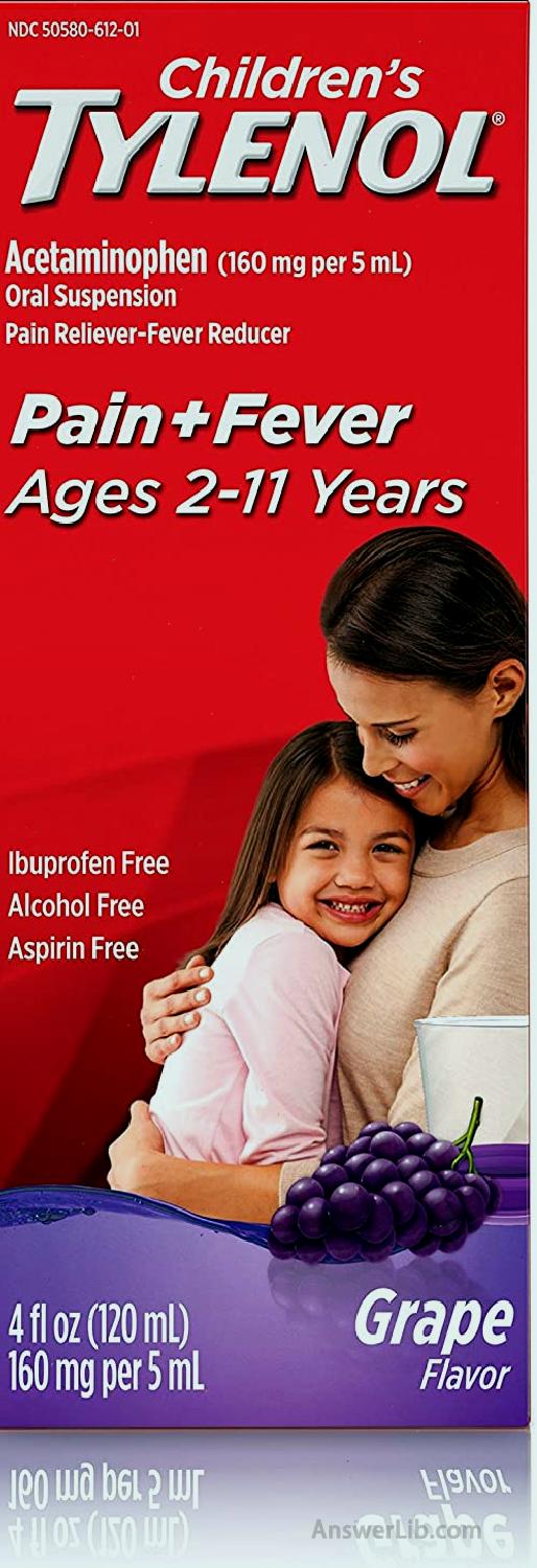 Children's Tylenol pain relief