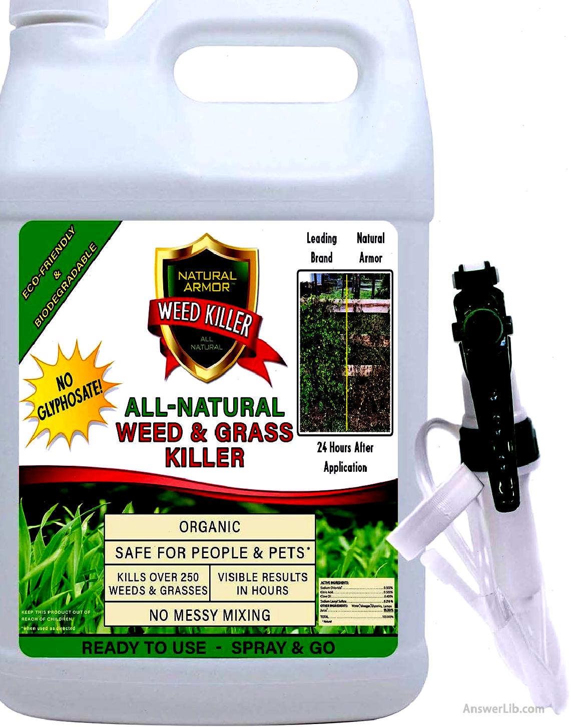 The highest cost-effective organic herbicide: Nature Armor organic herbicide