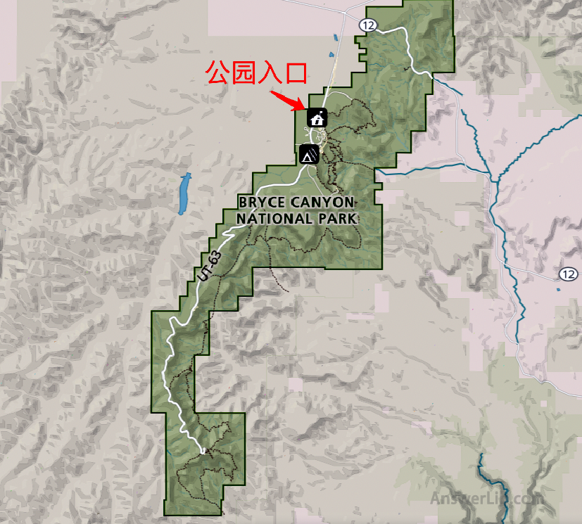 Traffic and road conditions of Bryce Canyon National Park