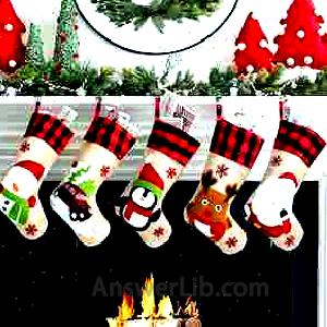 GoldFlower Christmas Stockings 5 Pack