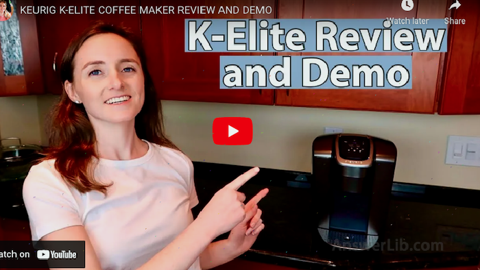 K-Elite coffee machine测评