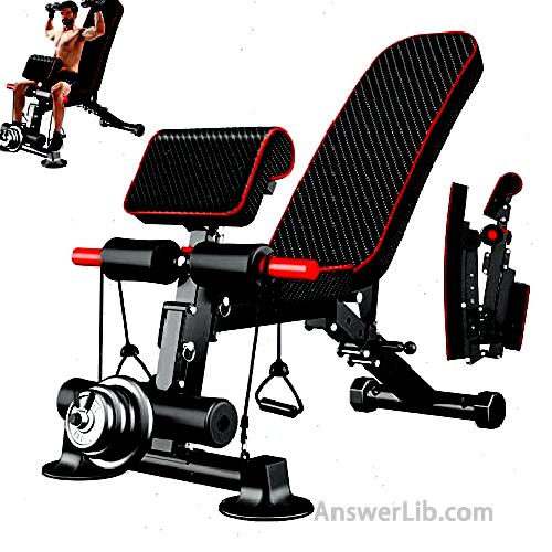 Adjustable Weight Bench Utility Weight Benches for Full Body Workout