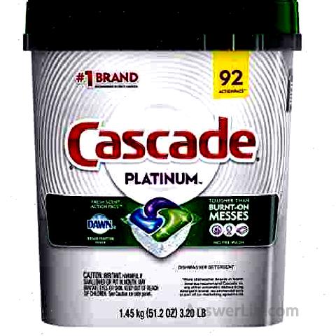 Cascade Platinum Dishwasher Detergent 16x B079B25ZB6