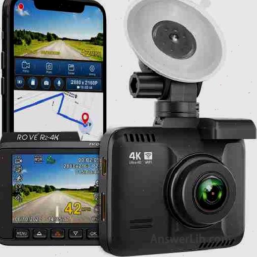 4K resolution driving recorder: Rove R2 4K Dash Cam Built in WIFI GPS 520X520 1