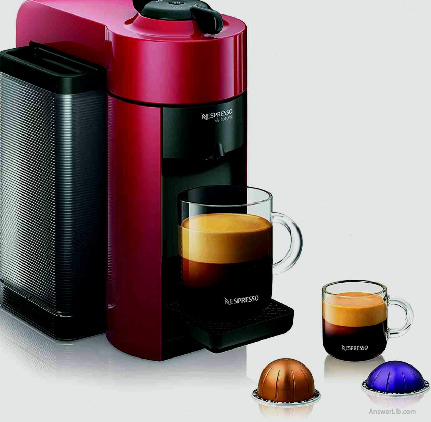 The best face value Vertuoline Nespresso Capsule Coffee Machine: Nespresso GCC1-US-Re-Ne Vertuoline Evoluo Coffee and ESPRESSO MAKER