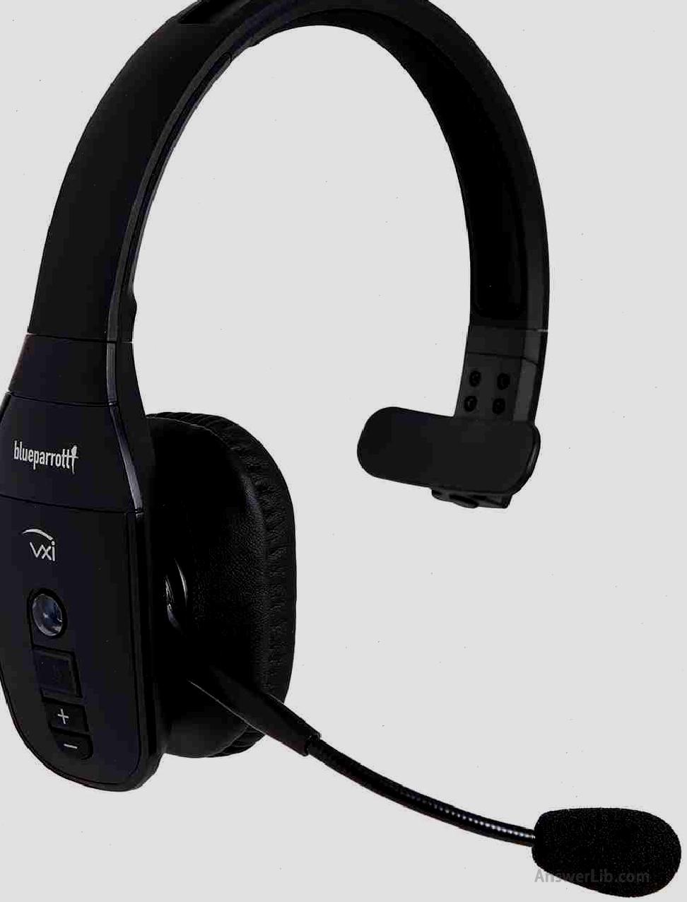 Wireless Bluetooth headset connecting the most connected range: BlueParrott B450-XT