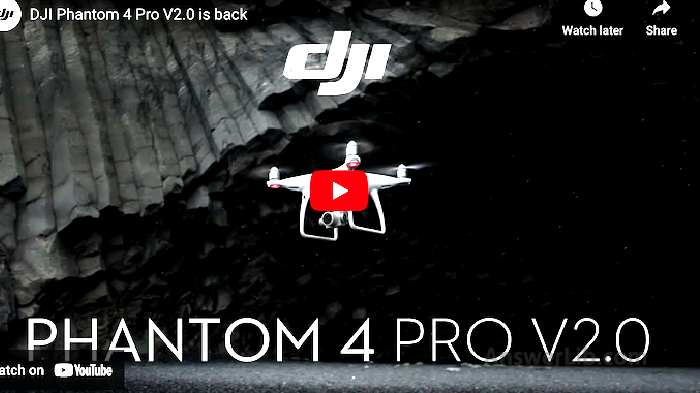 DJI Phantom 4 Pro V2.0 UAV evaluation