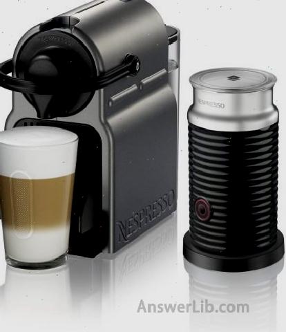 Best Portable Capsule Coffee Machine: NESPRESSO Inissia Original ESPRESSO MACHINE with Aeroccino Milk Frother Bundle