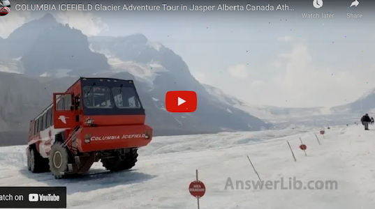 Columbia Icefield Glacier Adventure Video 1