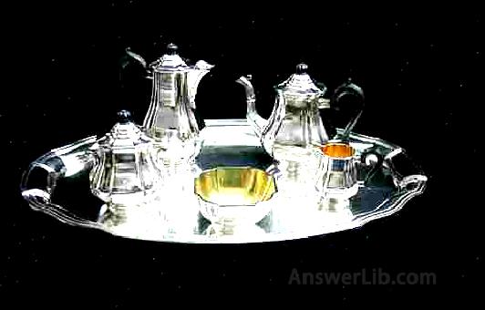 Silver tea set