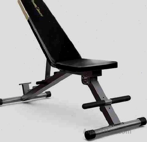 SuperMax Adjustable Weight Bench