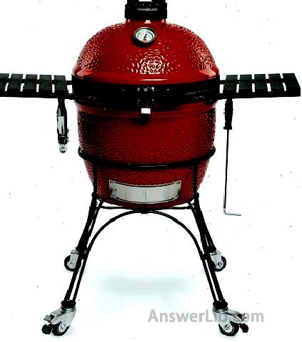 The most popular Kamado barbecue oven: Kamado Joe KJ23RHC Classic II Cramic Charcoal Grill