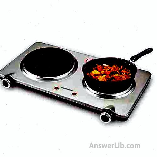 GIVENEU Electric Double Burner Hot B08JPCRS8X