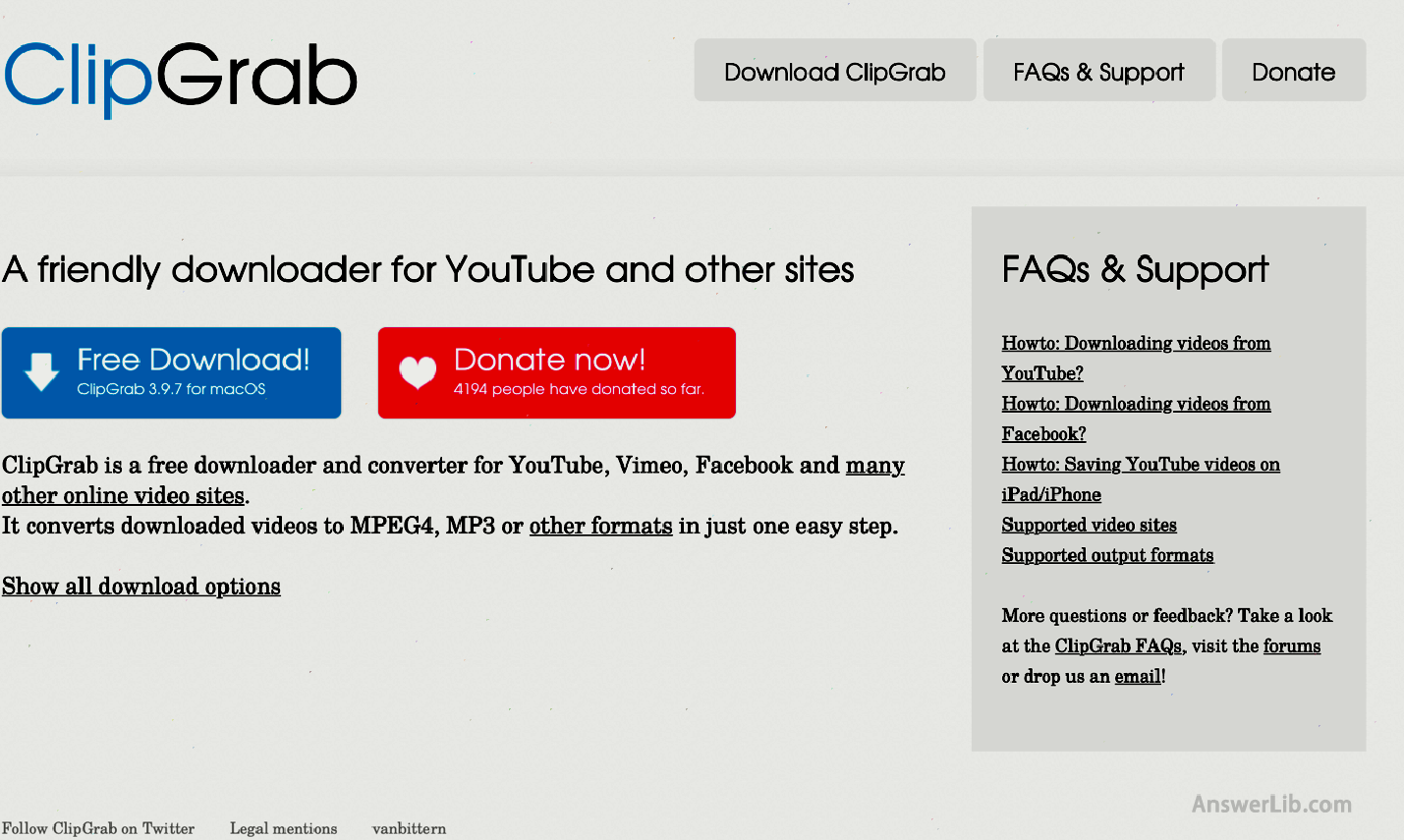 Best fast operation YouTube to MP3 converter: Clipgrab \\\\\\\\\\\\\\\\\\\\\\\\\\\\\\\\\\\\\\\\\\\\\\\\ n