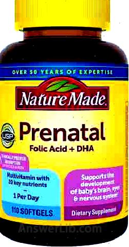 Nature Made Prenatal with Folic Acid + DHA