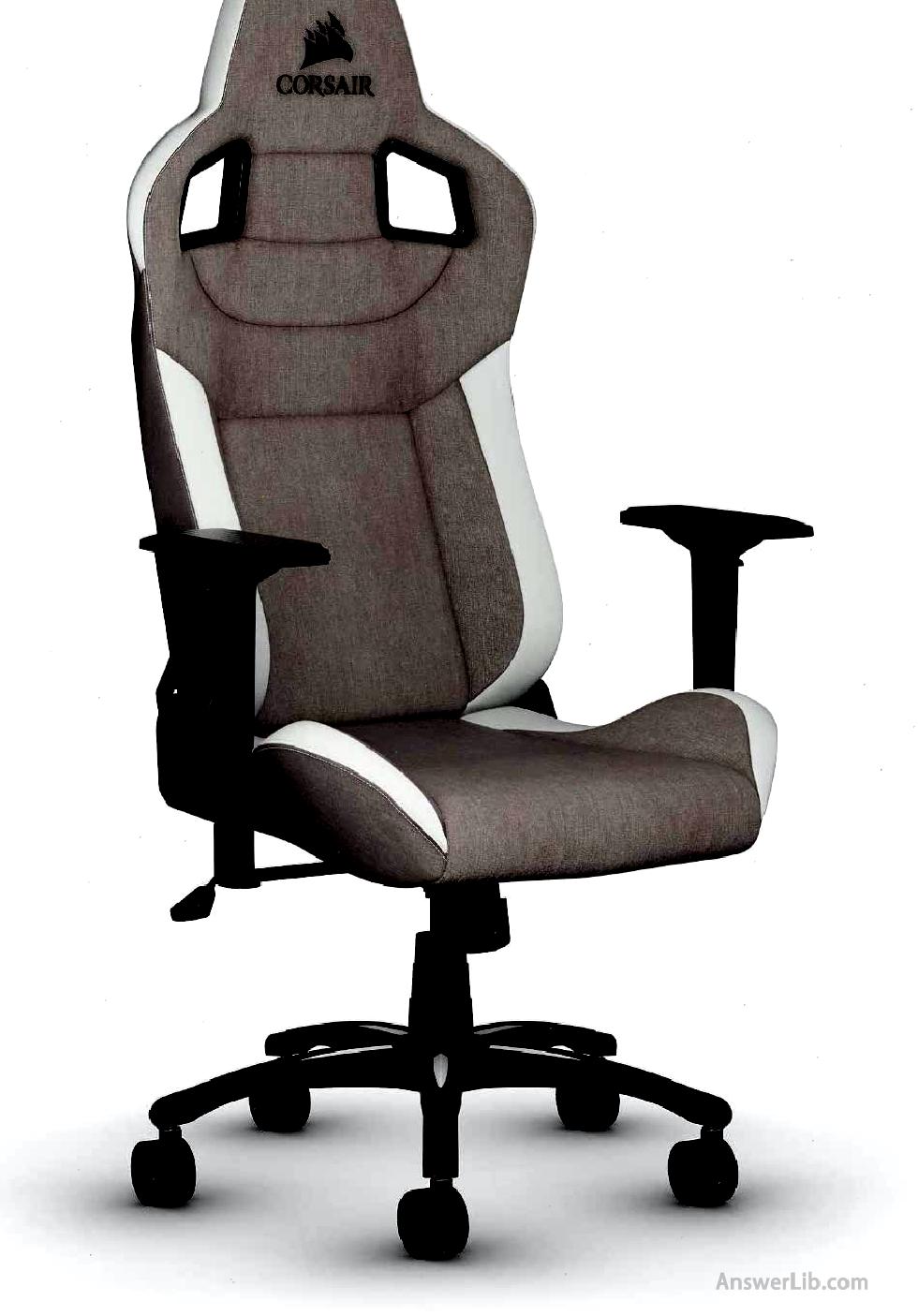 Best color matching gaming chair: Corsair T3 Rush Gaming Chair Comfort Design