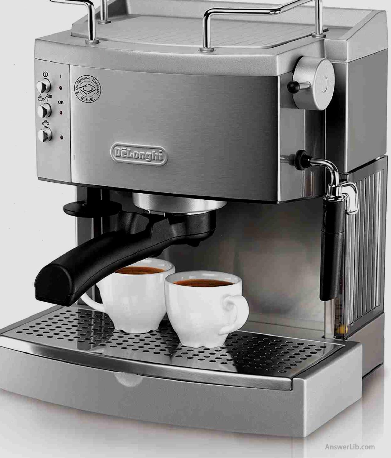 The most fashionable and minimalist Deing Coffee Machine: De’longhi 15 Bar Pump Espresso Maker, EC702